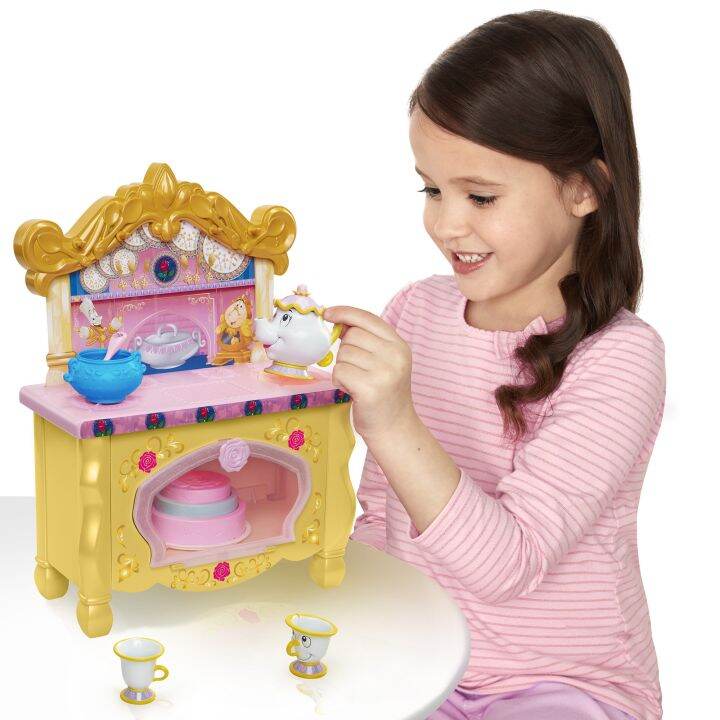 ครัวเจ้าหญิงเบลล์-disney-princess-belle-s-enchanted-kitchen-with-lights-and-sounds-for-girls-ages-3-year-and-up-ราคา-2-990-บาท