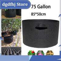 Dgdfhj Shop 75 Gallon Hand Held Plant Grow Bags Fabric Pot Jardim Orchard Garden Flowers Plant Growing Container Gardening Tools