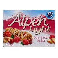 Promotion ⏰ Alpen Light Summer Fruit Cereal Bars 95g.