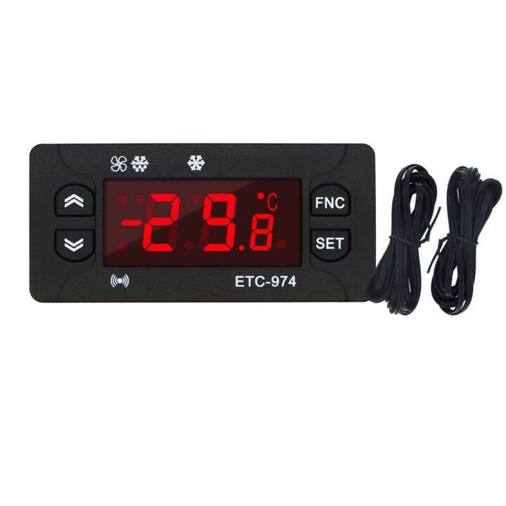 ETC 974 Digital Temperature Controller 220V Thermostats