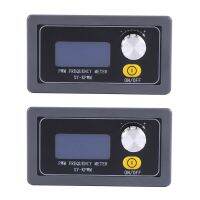 2X PWM Pulse Frequency Duty Cycle Adjustable Square Wave Signal Generator Module 1HZ-150KHZ Signal Generator LCD Display