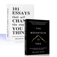 หนังสือภาษาอังกฤษ 101 Essays That Will Change The Way You Think หนังสือ English Book By Brianna Wiest Books Personal Transformation Self Help Book Psychology Counseling Book Motivational Book  Book Motivational Book Mind Life Changing Book Birthday Gifts