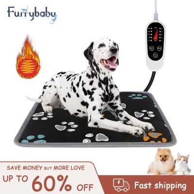 [pets baby] Furrybaby 110โวลต์/220โวลต์แผ่นความร้อนไฟฟ้าผ้าห่มเสื่อสัตว์เลี้ยงเตียงแมว DogWarmer Pad บ้านสำนักงานอุ่นเสื่อเตียงสุนัข