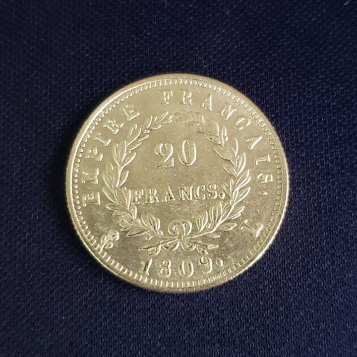 นโปเลียนฝรั่งเศส1809สะสมเสรีภาพเหรียญทองงานฝีมือตกแต่งบ้าน-s-เหรียญที่ระลึก