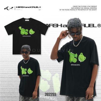 Harsh and Cruel "Kill The Frog" Logo Authentic Streetwear Unisex Tee (Hot Selling)