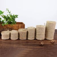 [COD] strips jute cloth classroom wall decoration weaving ornaments sackcloth