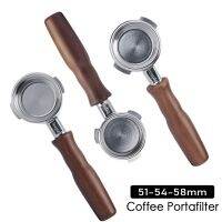 JJJG 51/54/58มม. เครื่องชงกาแฟแบบไม่มีก้นสำหรับเปลี่ยนกระเปาะกรอง E61 Breville Delonghi อุปกรณ์เสริมเครื่องชงกาแฟ