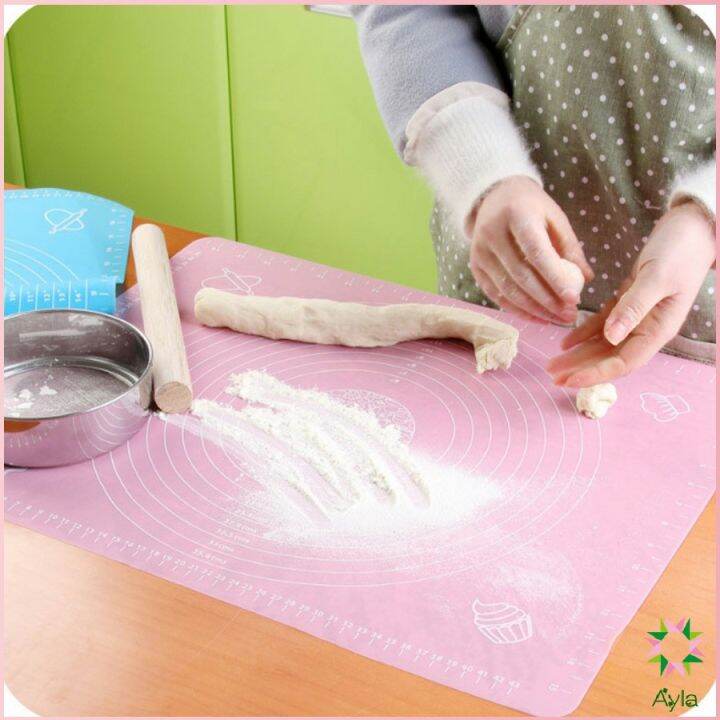 ayla-แผ่นรองนวดแป้ง-แผ่นซิลิโคนรองนวดแป้ง-อุปกรณ์เบเกอรี่-มี-3-ขนาด-chopping-board