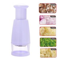 Manual Onion Chopper A garlic press Multi-function Vegetable Cutter White Pressing Food Slicer Peeler Kitchen Accessories Graters  Peelers Slicers