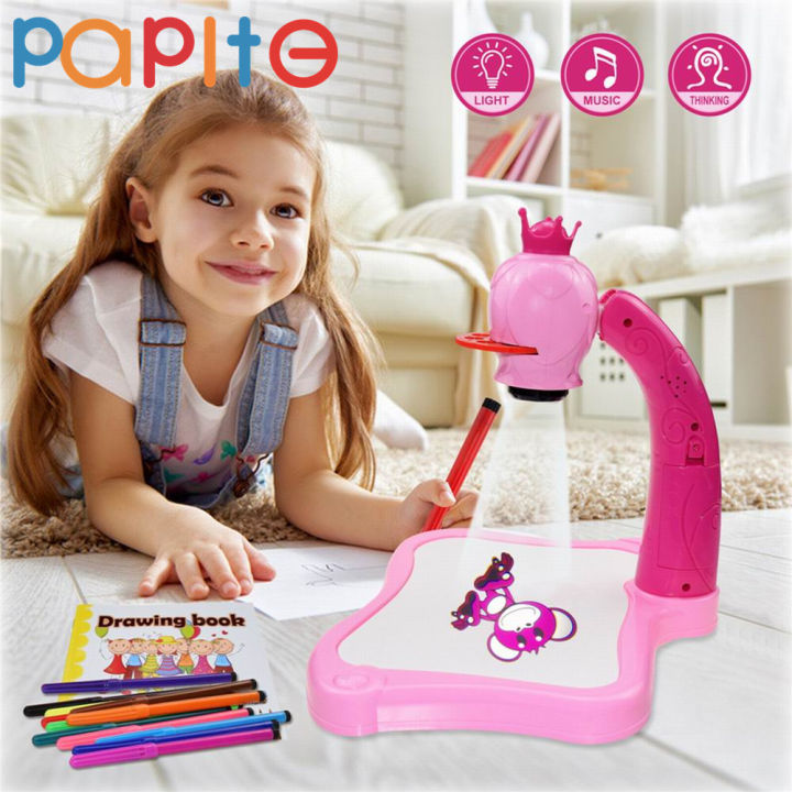 PAPITE Smart Projector Painting Set Trace and Draw Projector Toy