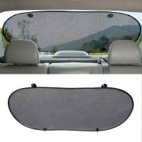 1Pcs Auto Rear Sun Shade Vehicle Shield Visor Protection Back Car Window Mesh Sunshade Screen Heat Insulation UV Protector