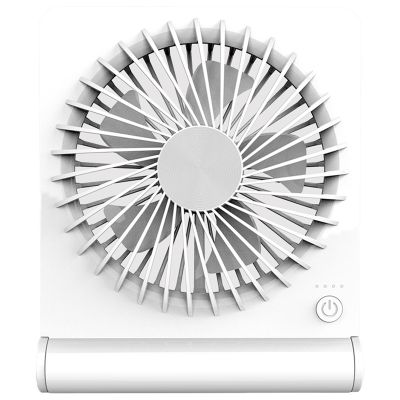Rechargeable Powerful Ultra-Thin Small Desk Fan Cooling for Bedrooms and Offices