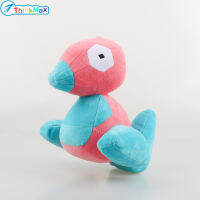 THINKMAX 23Cm Pokedoll Porygon ตุ๊กตาโปเกมอนของเล่นน่ารัก Plush ตุ๊กตานุ่มยัดไส้ Plushie สำหรับของขวัญ