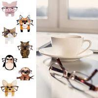 1 Pc Animal Glasses Rack Cute 3D Animal Wood Carvings Sunglass Display Rack Shelf Eyeglasses Show Stand Jewelry Holder Showcase