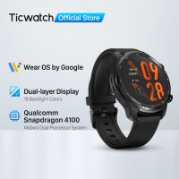 TicWatch Pro 3 Ultra GPS Wear OS Smartwatch Men Qualcomm 4100 Mobvoi Dual Processor System Watch Blood Oxygen Monitoring Adhesives Tape