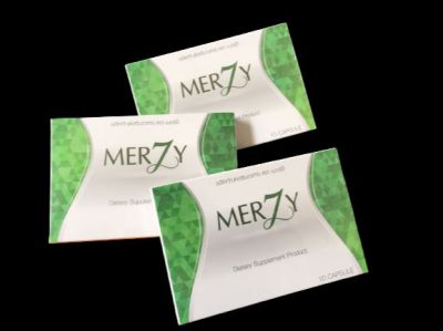 Merzy เมอซี่ ช่วยขับถ่าย ควบคุมน้ำหนัก (1กล่อง 10แคปซูล) ทานคู่ Phyteney Triple S ได้ผลดี