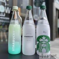 ถ้วย Starbuck เทพธิดามรดกสีขาวคลาสสิคกระบอกน้ำที่มาพร้อมกับถ้วยน้ำพกพาได้ด้วยความจุขนาดใหญ่กีฬาที่เรียบง่าย