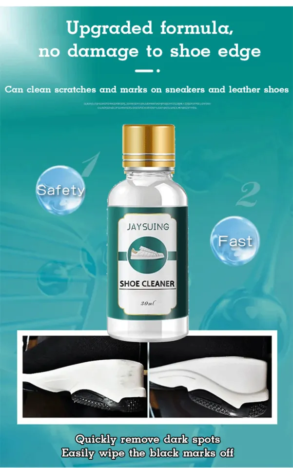 White Shoe Cleaner 30ml For Black Stains And Scratches On Patentss