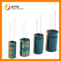 10V 16V 25V 35V 63V 100V 250V 450V High Frequency Low ESR Aluminum Capacitor 10UF 47UF 68UF 100UF 330UF 820UF 1800UF 4700UF