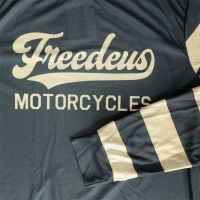 Hot Freedeus Men S Motocross Downhill Mountain Bike Jersey BMX Racing DH ขี่จักรยานแขนยาวรถจักรยานยนต์เสื้อผ้าจักรยาน MTB T-Shirt