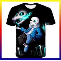 ฤดูร้อนใหม่ Undertale เสื้อยืดเกมการ์ตูนพิมพ์ 3D Street Wear ผู้ชายผู้หญิงแฟชั่นบวกขนาดเสื้อยืดแขนกุดเด็กเสื้อยืดเสื้อผ้าด้านบน XS-5XL