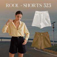 albertt - Shorts 323 กางเกงขาสั้นเอวสูง ทรงสวย เนื้อผ้ายืดหยุ่น เก็บสะโพกได้ดี