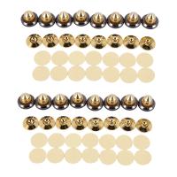 16 Set Golden-Plated Speaker Spikes, Speaker Stands CD Audio Subwoofer Amplifier Turntable Isolation Feet