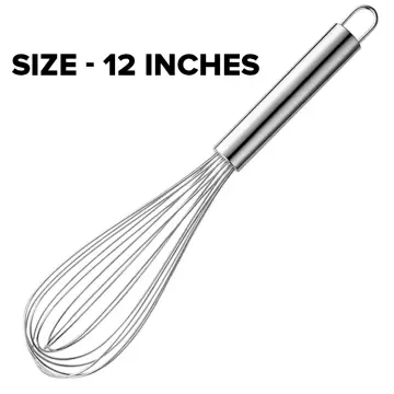 Walfos Silicone Whisk, Stainless Steel Wire Whisk Set of 3 -Heat Resistant Kitchen  Whisks - Cooking Utensils, Facebook Marketplace