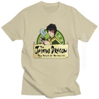 Fashion The Jasmine Dragon Tea House T-Shirt Men New Cotton Avatar The Last Airbender Tshirt Animated Tv Zuko Tee Shirt 【Size S-4XL-5XL-6XL】