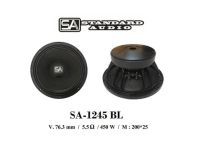 SA SA-1245BL ดอกลำโพงขนาด 12นิ้ว กำลังลังขับ 450 วัตต์ V.76.3MM 450W. M 200/25