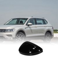 【car parts】ใหม่2ชิ้นรถซ้ายและขวาฝาครอบกระจกมองหลังสำหรับ Tiguan L 2017 2018