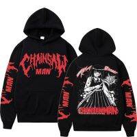 Anime Chainsaw Man Denji Makima Hoodie Hooded Sweatshirt Man Premium Fashion Manga Hoodies Men Oversized Streetwear Size XS-4XL