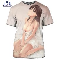 {Match maker}} Mamba 3D Senpai แขนสั้นเสื้อ Kawaii Hentai เซ็กซี่ Homme อะนิเมะสาวบิกินี่ความงามผู้ชายเสื้อยืดคอสเพลย์ลำลอง Loli Waifu