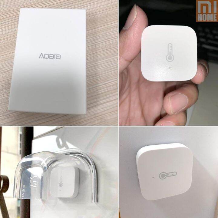 mi-xiaomi-aqara-เครื่องวัดอุณหภูมิ-และความชื้น-ไร้สาย-wifi-zigbee-ระบบเซนเซอร์-พร้อมระบบ-android-ios-appsq11