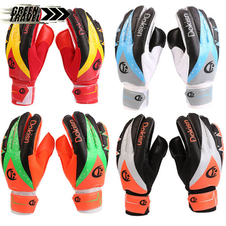 Soccer Goalie Gloves Thickened Latex Goalkeeper Gloves With Finger
