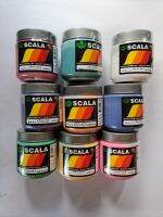 Scala สีสกรีนเสื้อ สีลอย ขนาด 0.5kg ( Cloth Painting , Screening s Colour ) (1 กระปุก)