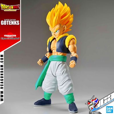 BANDAI FIGURE-RISE STANDARD SUPER SAIYAN GOTENKS FIGURE RISE ดราก้อนบอล พลาสติก โมเดล VCA GUNDAM