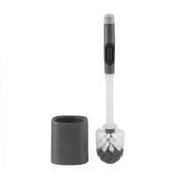 63HA Toilet Brush Can Add Toilet Cleaner Long Handle Cleaning Brush No Dead Corners