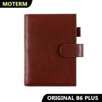 Moterm Full Grain Vegetable Tanned Leather Original B6 Plus Cover for B6 Stalogy Notebook Planner Organizer Agenda Diary Journal LED Strip Lighting