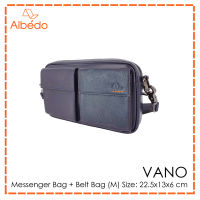 กระเป๋าคาดเอว/กระเป๋าคาดอก/กระเป๋าเอกสาร ALBEDO MESSENGER BAG + BELT BAG (M) รุ่น VANO - VN10455