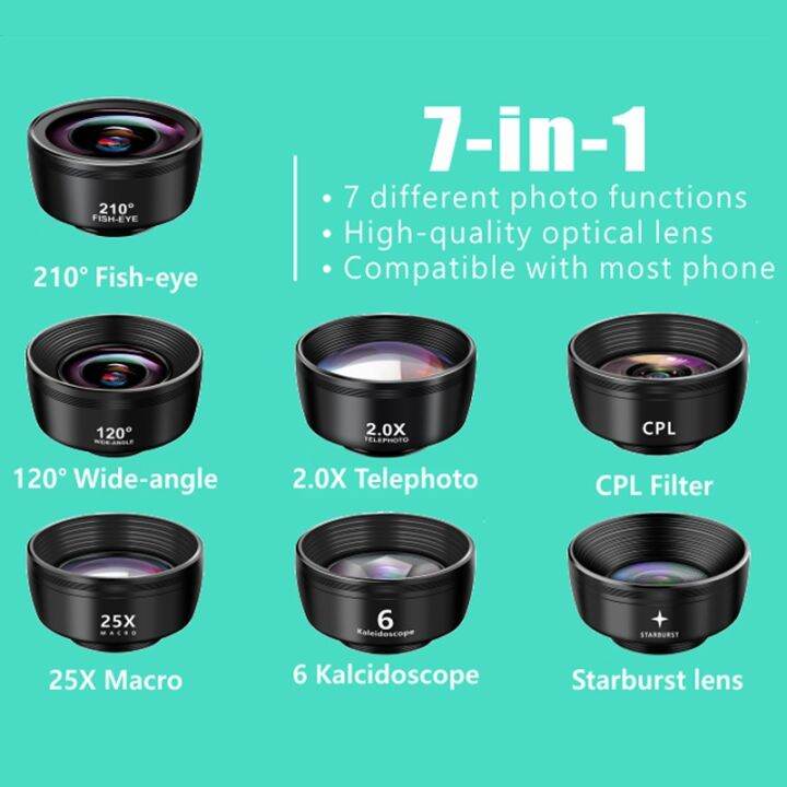 liuliu-new-universal-mobile-phone-lens-wide-angle-macro-fisheye-lens-7-in-1-external-camera-close-up-lensth