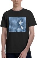 Yestrong Serial Experiments Lain T-Shirt Mens Casual Comfrotable Light Weight Anime Round Neck Fashion T-Shirts