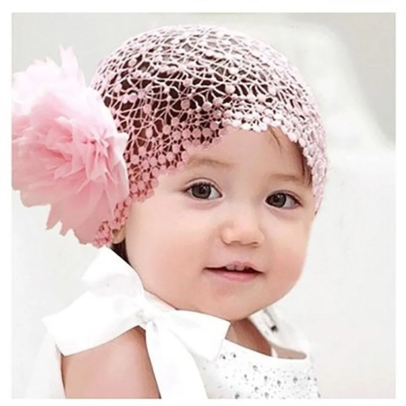 I LOVE DADDY&MUMMY Newborn Baby Flower Lace Headband Turban Soft Elastic Girls  Hair Accessories Wide Comfortable Hair Band Beanie Head Bands | Lazada PH