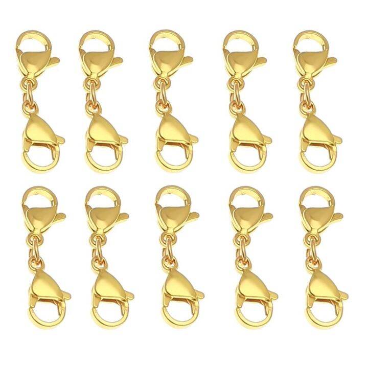 Small Classic Necklace Shortener | InfinityClips Gold