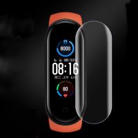 ◄❧○ 5 sztuk TPU miękkie pełne pokrycie folia ochronna straż dla Xiaomi Mi inteligentna opaska 6 Mi Band6 inteligentne nadgarstek zabezpieczenie ekranu