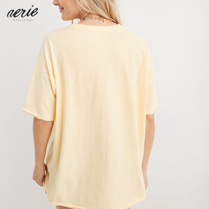 aerie-graphic-oversized-boyfriend-t-shirt-เสื้อยืด-ผู้หญิง-กราฟฟิค-บอยเฟรนด์-โอเวอร์ไซส์-aap-078-3090-719