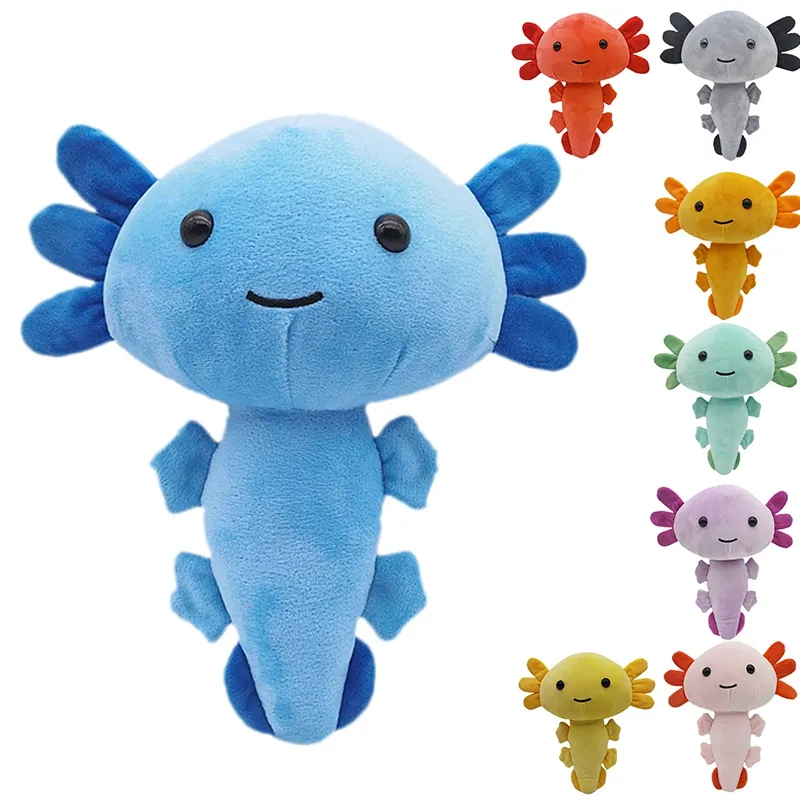 13cm Cute Animal Plush Axolotl Toy Doll Stuffed Pulpos Plush Soft ...