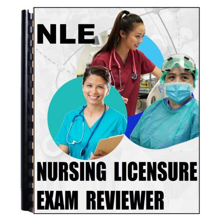hot Nursing Licensure Exam (NLE) Reviewer Lazada PH