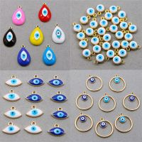 【YF】☋  6pcs New Enamel Evil Charms Necklace Earring Pendants Accessory Jewelry Accessories