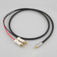 ใหม่ HIFI 2.53.54.4มม. ชาย2 RCA ชายอะแดปเตอร์เสียงสาย6.35มม. XLR 7n-OCC คริสตัล Copperr สายสัญญาณเสียง